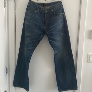 Authentic Bape Logo Jeans Men Size L